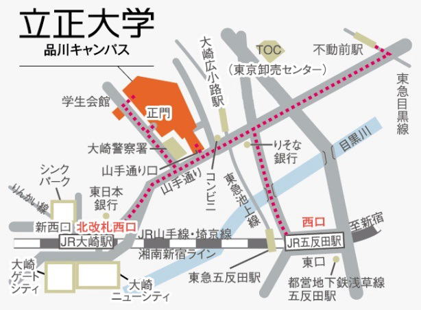 shinagawa_campus_map